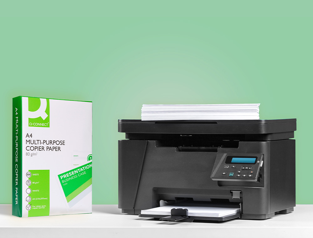PAPEL FOTOCOPIA Q-CONNECT DIN A4 PACK 500 FOLHAS 80 GR
