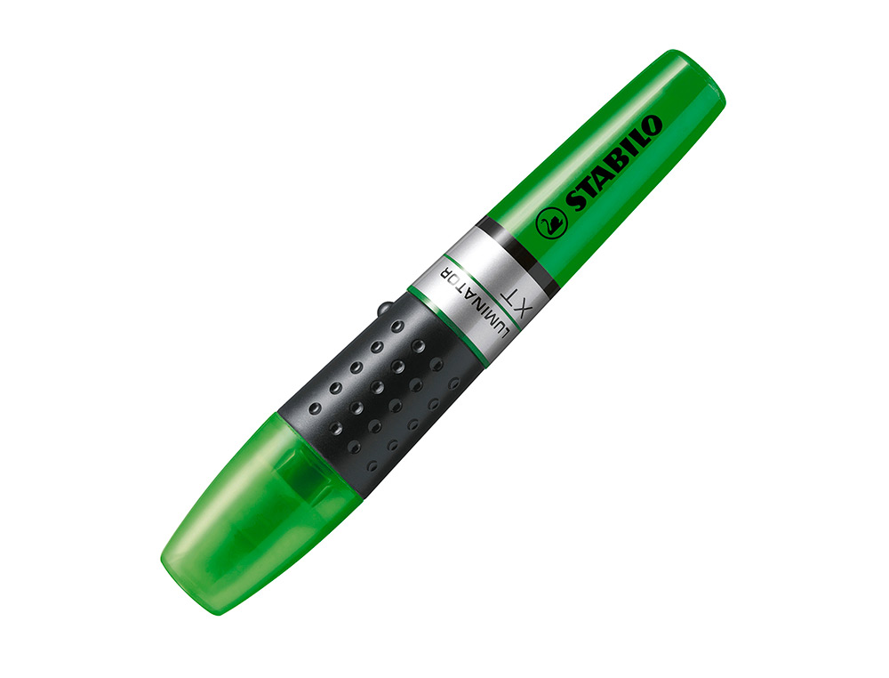 MARCADOR FLUORESCENTE STABILO BOSS LUMINATOR VERDE TINTA LIQUIDA