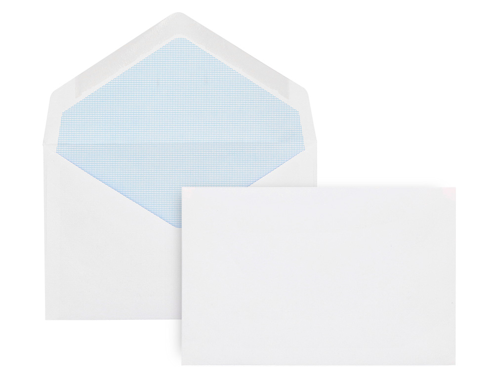 ENVELOPE LIDERPAPEL N.1 MNIMO NORMALIZADO BRANCO 95X145MM ENGOMADO PACK DE 500 UNIDADES