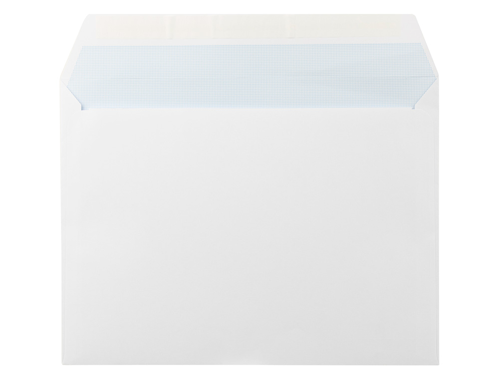 ENVELOPE LIDERPAPEL N.14 C4 BRANCO 229X324 MM TIRA DE SILICONE PACK DE 250 UNIDADES