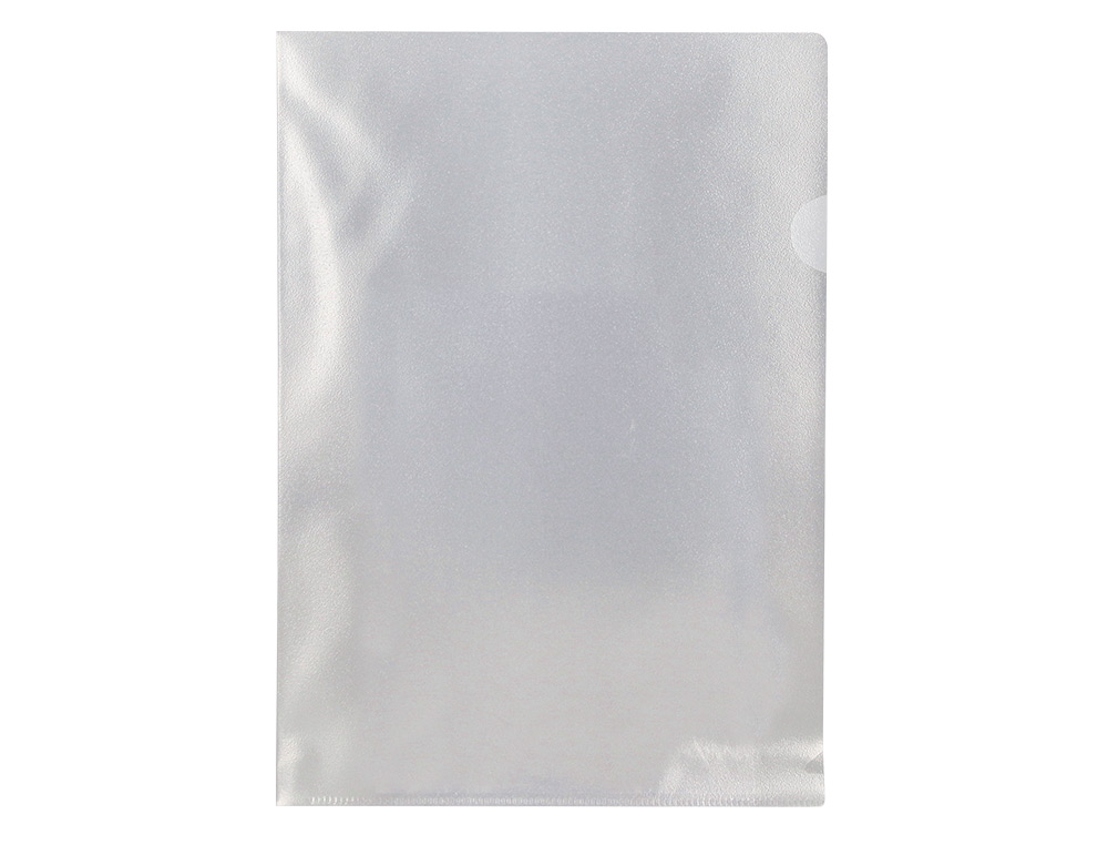 BOLSA DOSSIER Q-CONNECT EM PLASTICO DIN A4 120 MICRONS INCOLOR PACK 10 UNIDADES