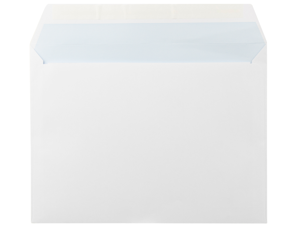 ENVELOPE LIDERPAPEL N.19 MNIMO NORMALIZADO BRANCO 114X162MM TIRA DE SILICONE PACK DE 500 UNIDADES