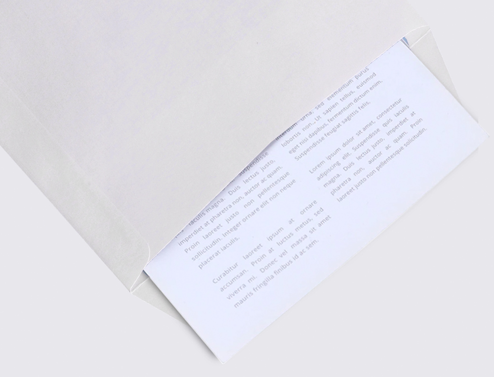 ENVELOPE LIDERPAPEL N.15 BOLSA B5 BRANCO 176X250 MM TIRA DE SILICONE PACK DE 500 UNIDADES