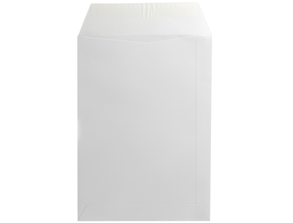 ENVELOPE LIDERPAPEL N.15 BOLSA B5 BRANCO 176X250 MM TIRA DE SILICONE PACK DE 500 UNIDADES