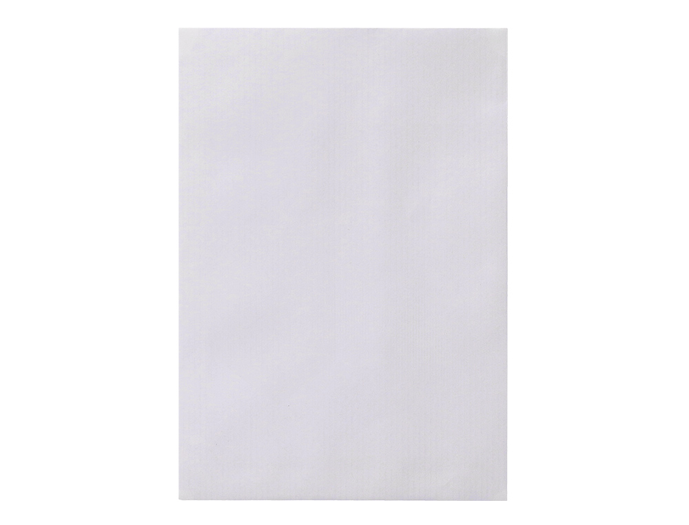 ENVELOPE LIDERPAPEL N.15 BOLSA B5 BRANCO 176X250 MM TIRA DE SILICONE PACK DE 500 UNIDADES