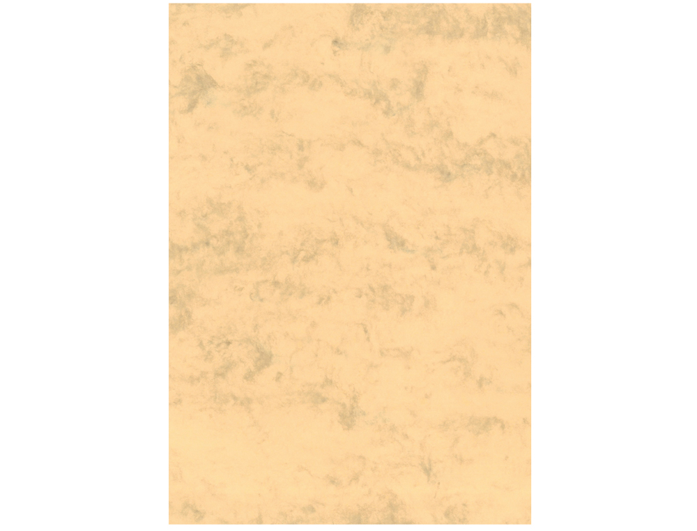 CARTOLINA MARMOREADA 200 GR PACK 100 FOLHAS DIN A4 OCRE