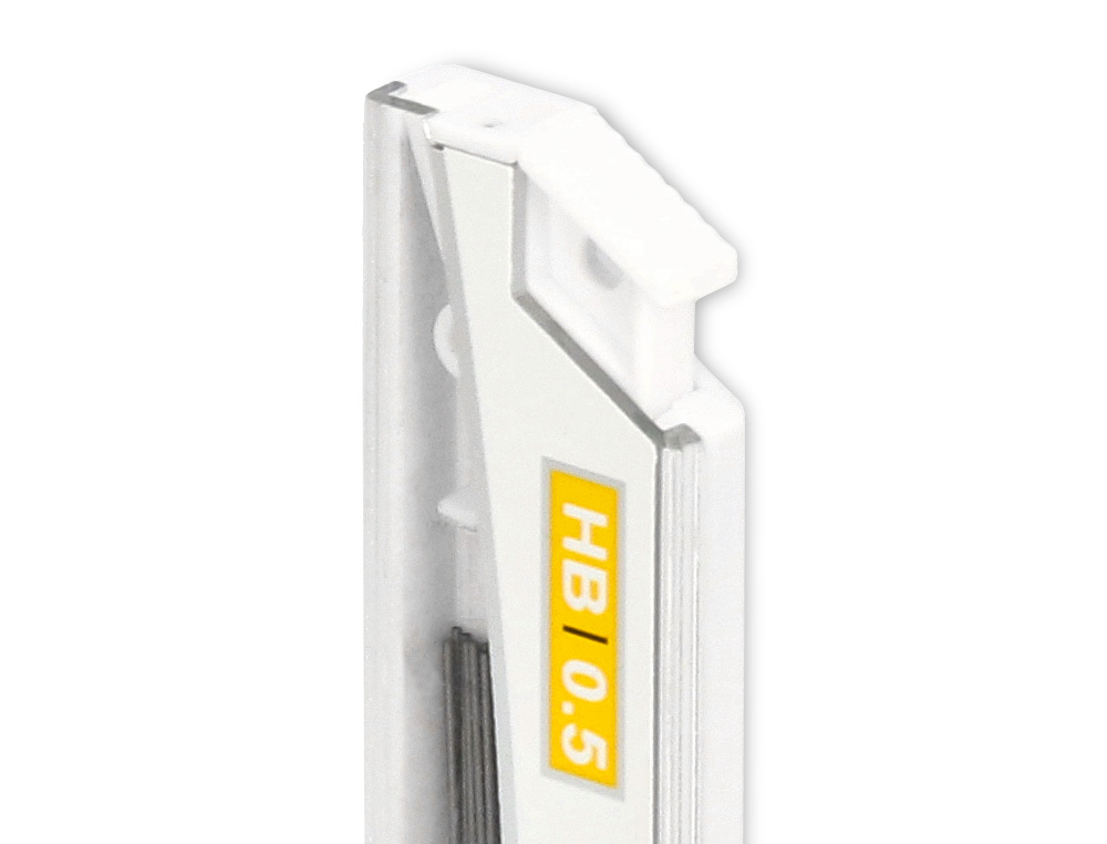 MINAS LIDERPAPEL GRAFITE 0,5 MM HB TUBO DE 12 MINAS