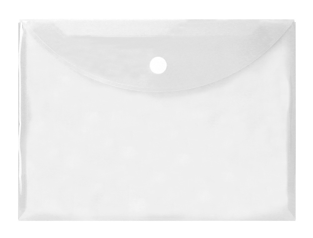 BOLSA PORTA DOCUMENTOS LIDERPAPEL DIN A4 CRISTAL
