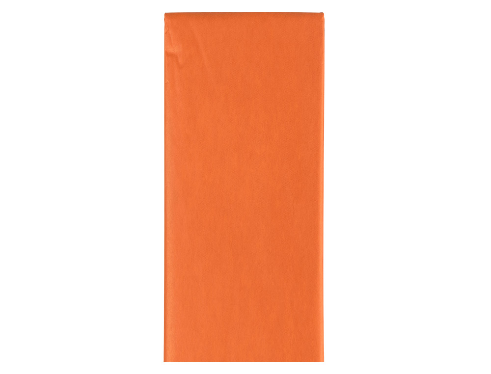 PAPEL SEDA LIDERPAPEL 52 X 76 CM 18 GR LARANJA