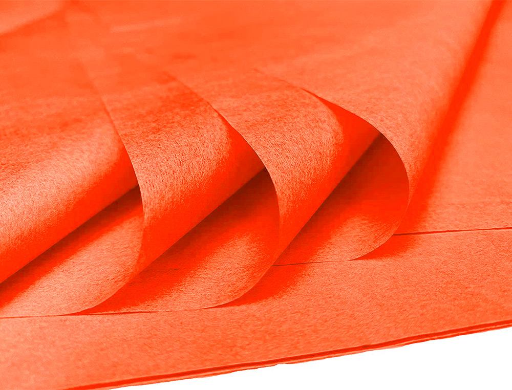 PAPEL SEDA LIDERPAPEL 52 X 76 CM 18 GR LARANJA