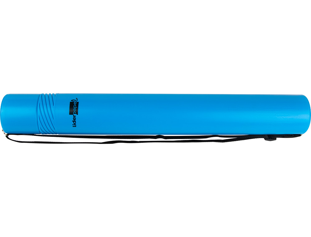 TUBO PORTA DESENHOS EXTENSIVEL 80 CM AZUL