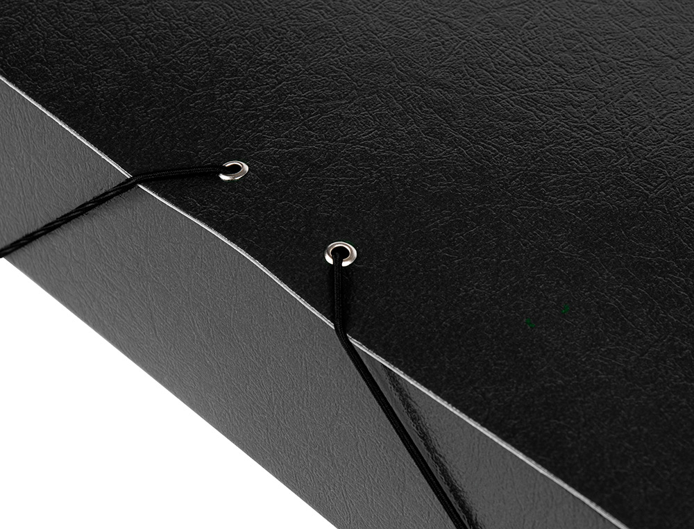 CAPA ELASTICOS PARA PROJETOS LOMBADA 7 CM PRETA