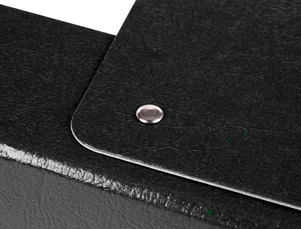 CAPA ELASTICOS PARA PROJETOS LOMBADA 7 CM PRETA