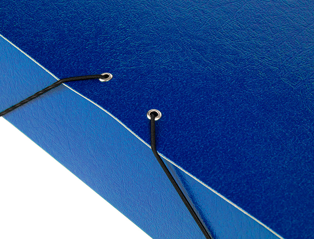 CAPA ELASTICOS PARA PROJETOS LOMBADA 7 CM AZUL