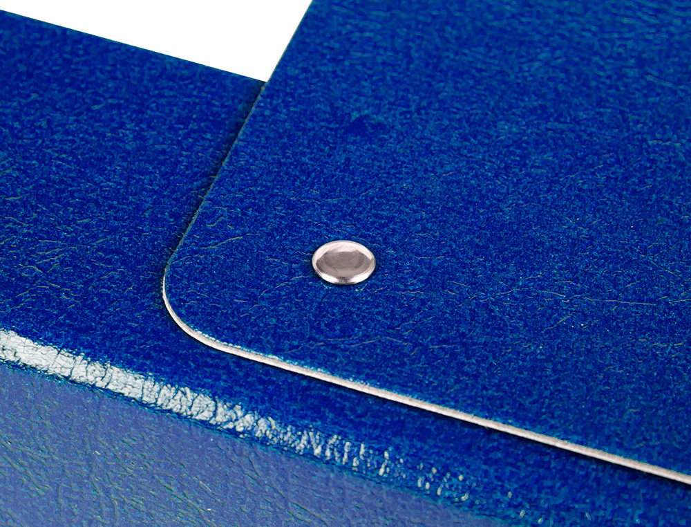 CAPA ELASTICOS PARA PROJETOS LOMBADA 7 CM AZUL