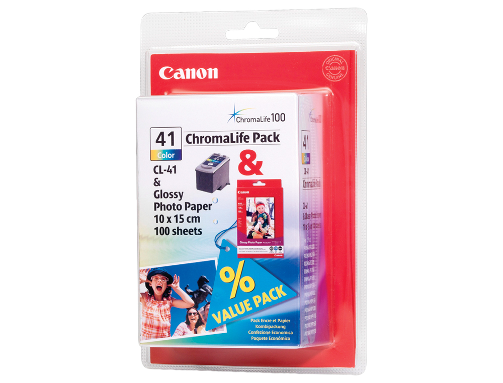 TINTEIRO CANON CL-41 TRICOLOR