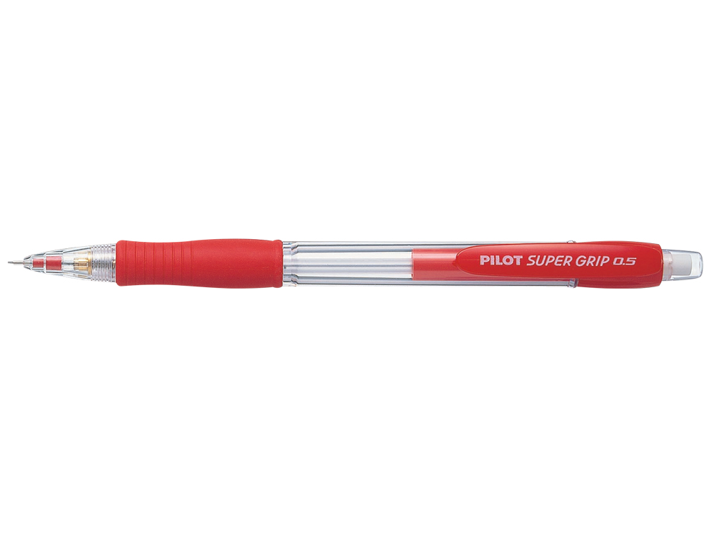 LAPISEIRA PILOT SUPER GRIP VERMELHO 0,5 MM COM GRIP