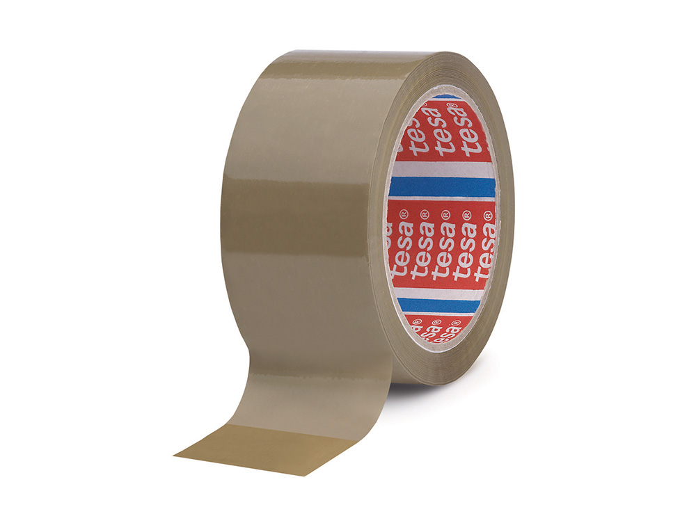 FITA ADESIVA TESA POLIPROPILENO CASTANHA 132 MT X 50 MM
