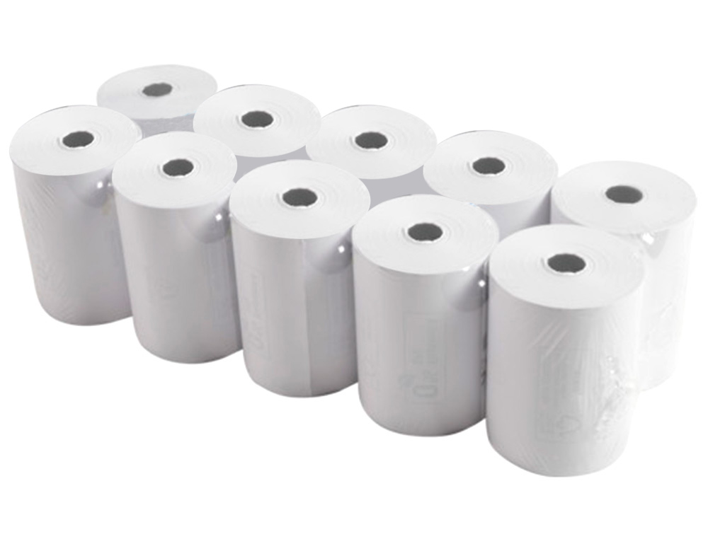 ROLO TERMICO PARA IMPRESSORA 60X55X11 MM 58 GR