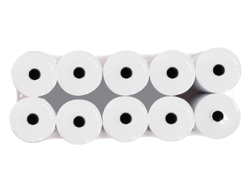 ROLO TERMICO PARA IMPRESSORA 60X55X11 MM 58 GR