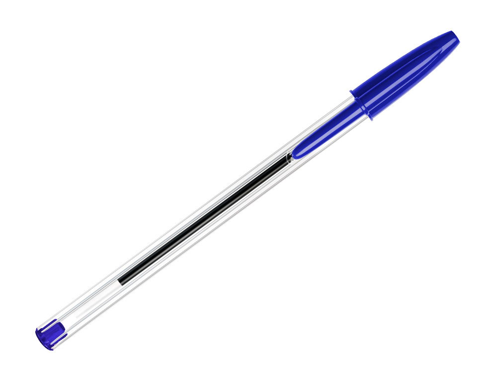 ESFEROGRFICA BIC CRISTAL , 5 AZUIS - EM BLISTER