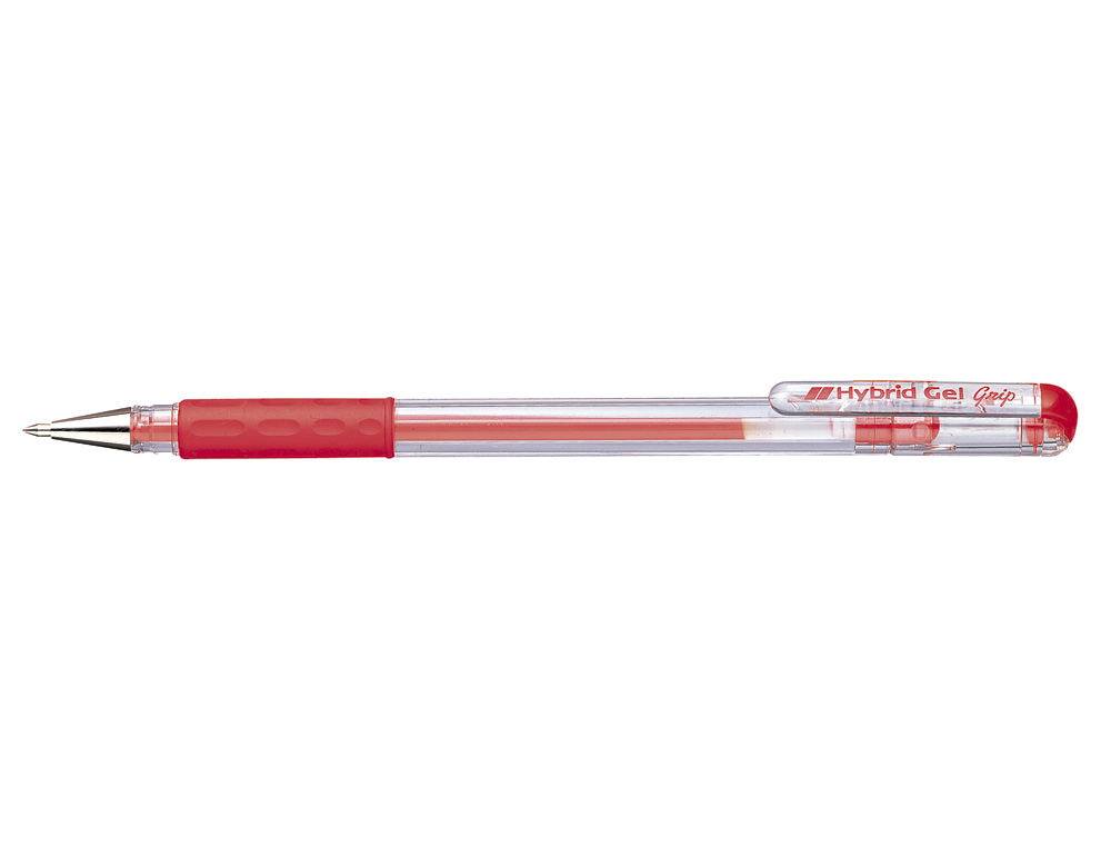 ROLLER PENTEL K116 GEL GRIP VERMELHO