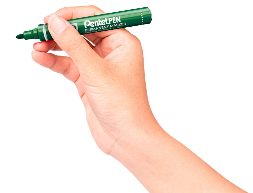 MARCADOR PENTEL N50 PERMANENTE VERDE 4,3 MM