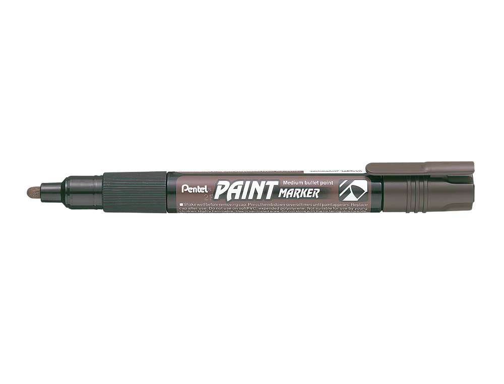 MARCADOR PENTEL MMP20 PAINT VIDRO E PLASTICO CASTANHO