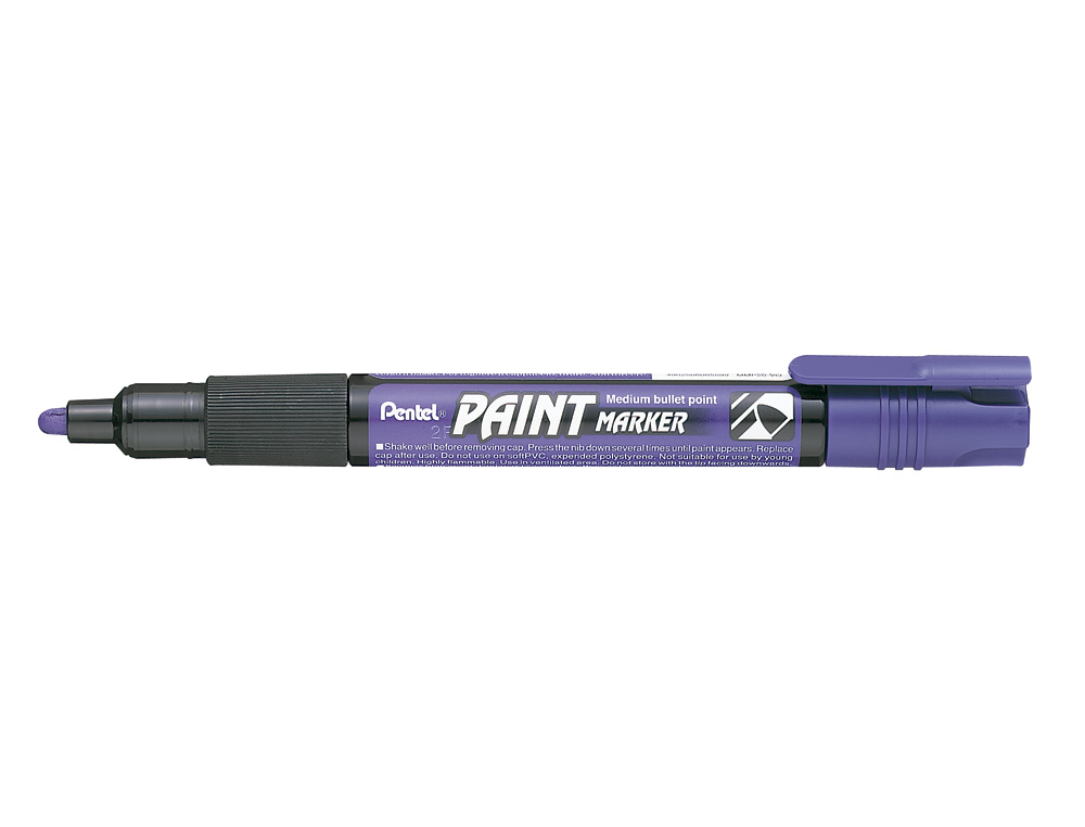 MARCADOR PENTEL MMP20 PAINT VIDRO E PLASTICO VIOLETA