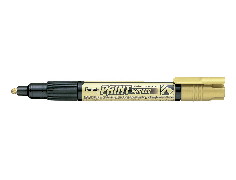 MARCADOR PENTEL MMP20 PAINT VIDRO E PLASTICO OURO