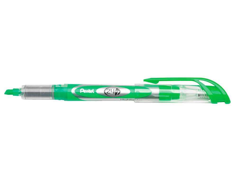 MARCADOR FLUORESCENTE PENTEL SL12 VERDE