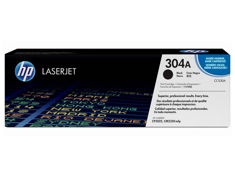 TONER HP LASERJET COR CP2025 PRETO 3.500 PAG