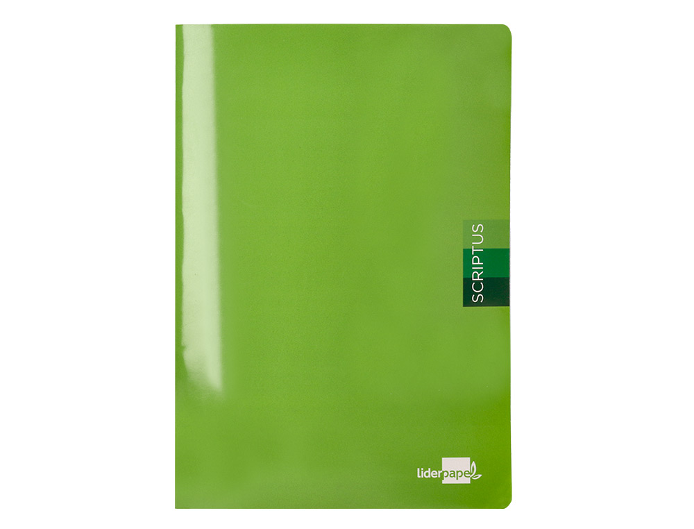 CADERNO ESCOLAR LIDERPAPEL SCRIPTUS 48 FOLHAS DIN A4 PAUTADO 2 LINHAS PAPEL 90 GR