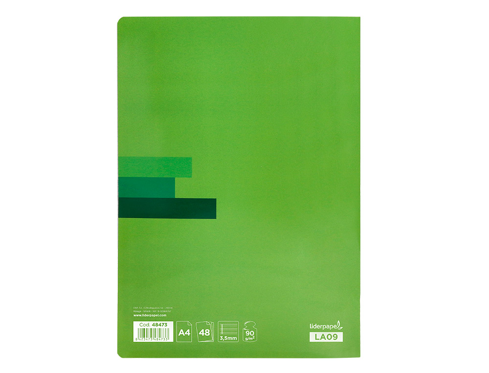 CADERNO ESCOLAR LIDERPAPEL SCRIPTUS 48 FOLHAS DIN A4 PAUTADO 2 LINHAS PAPEL 90 GR