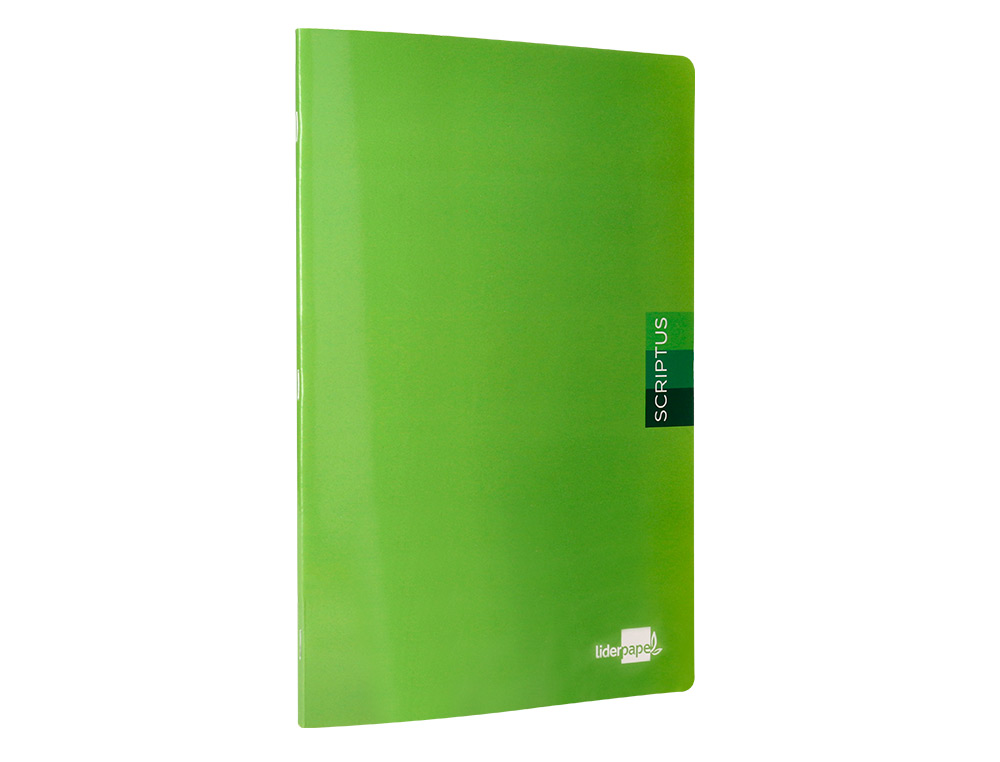 CADERNO ESCOLAR LIDERPAPEL SCRIPTUS 48 FOLHAS DIN A4 PAUTADO 2 LINHAS PAPEL 90 GR