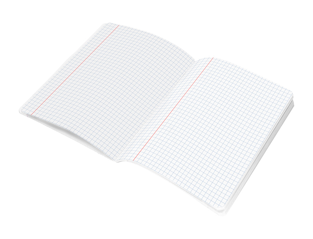 CADERNO ESCOLAR LIDERPAPEL SCRIPTUS 48F DIN A5 QUADRICULADO 6 MM PAPEL 90 GR