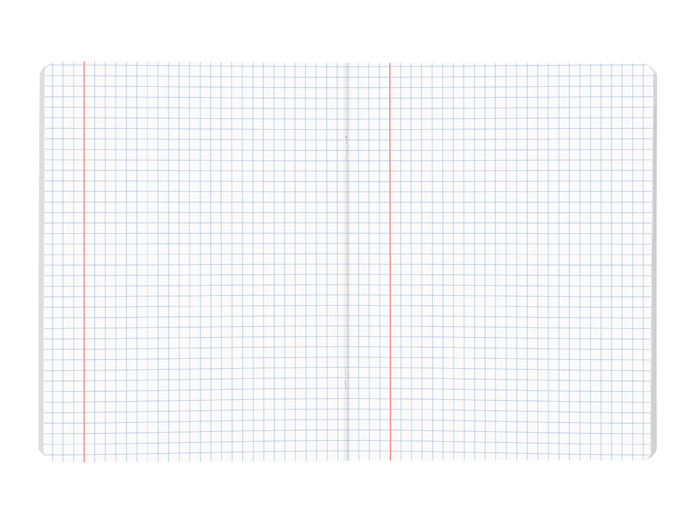 CADERNO ESCOLAR LIDERPAPEL SCRIPTUS 48F DIN A5 QUADRICULADO 6 MM PAPEL 90 GR