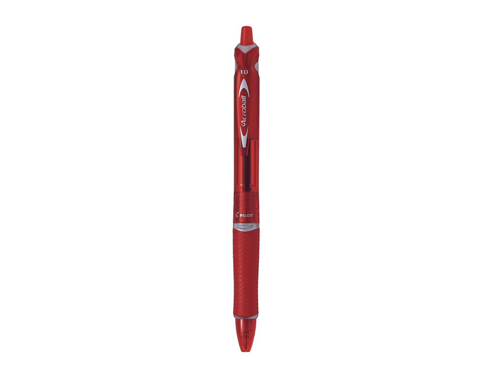 ESFEROGRAFICA PILOT ACROBALL VERMELHO TINTA OLEO PONTA DE ESFERA DE 1,0MM RETRATIL