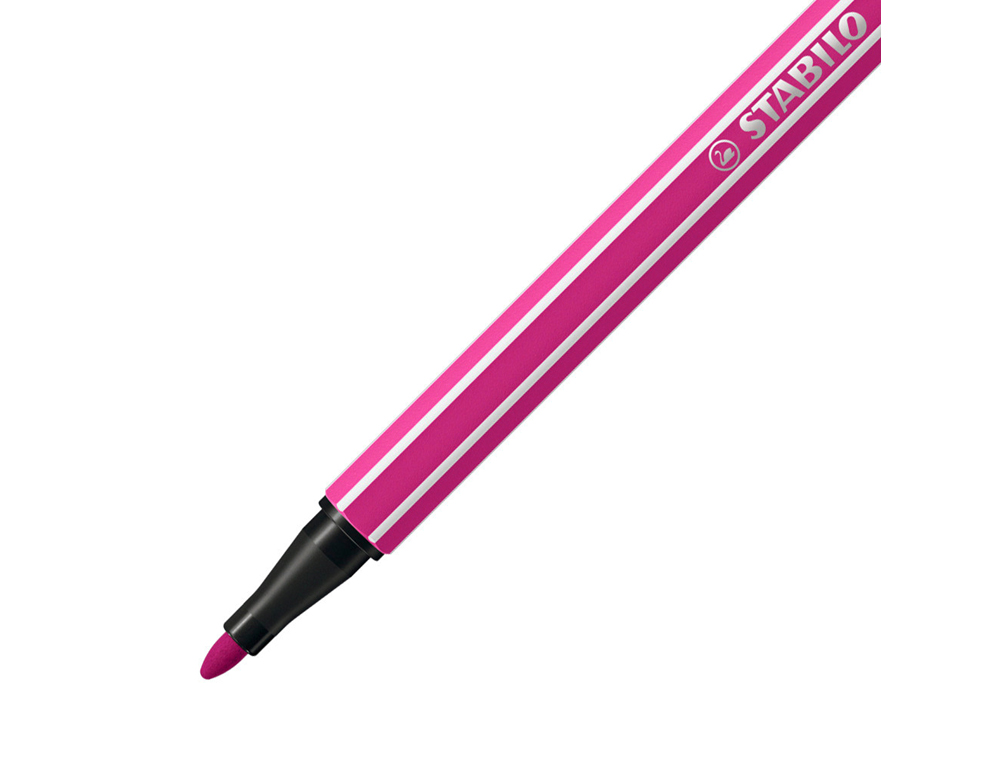 MARCADOR STABILO AGUARELAVEL PEN 68 ROSA 1 MM