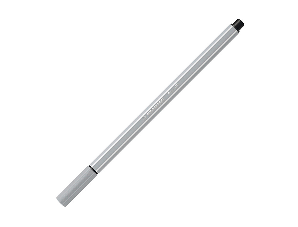 MARCADOR STABILO AGUARELAVEL PEN 68 CINZA AZULADO PALIDO 1 MM