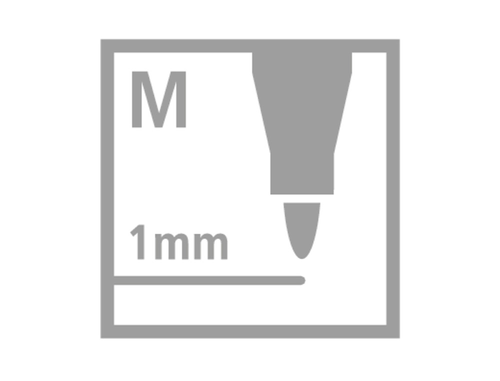 MARCADOR STABILO AGUARELAVEL PEN 68 LARANJA 1 MM