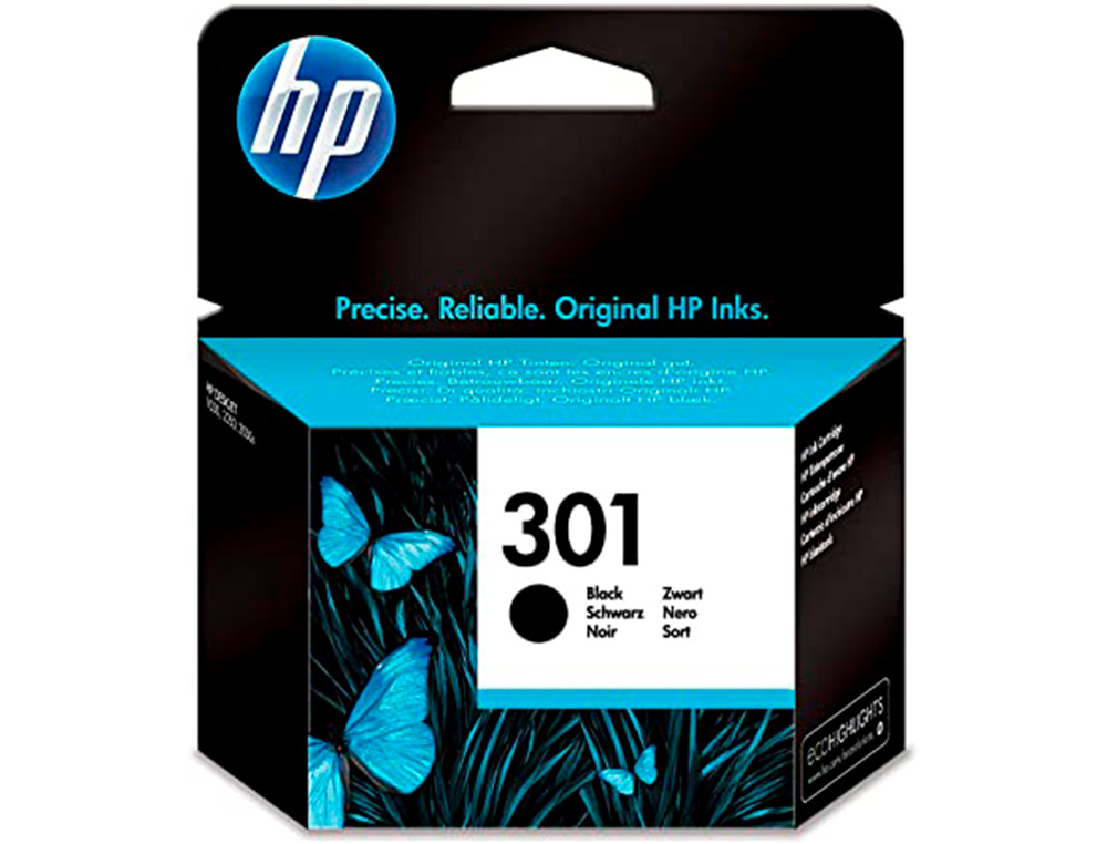 TINTEIRO HP 301 PRETO