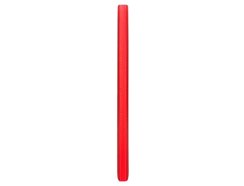 CAPA CATALOGO LIDERPAPEL 40 BOLSAS POLIPROPILENO DIN A4 TRASLUCIDA VERMELHO FROSTY