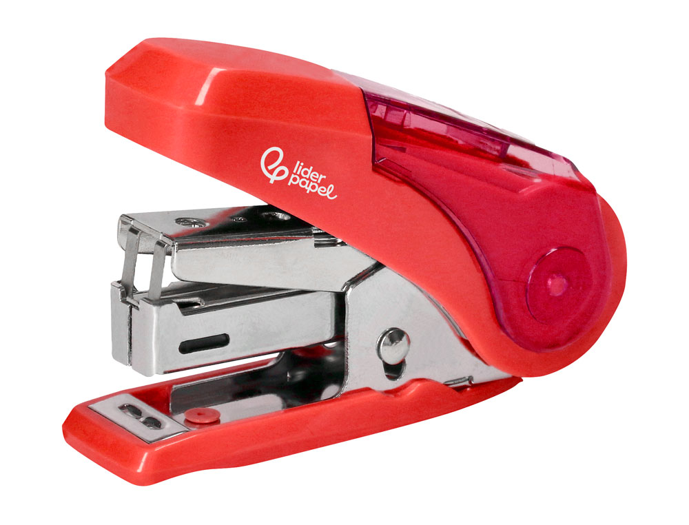 AGRAFADOR LIDERPAPEL MICRO COM BOLSA E CAIXA DE 1000 AGRAFES CAPACIDADE 20 FOLHAS