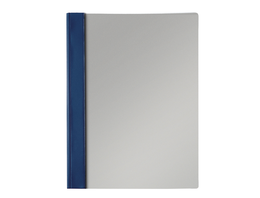 BOLSA DOSSIER ESSELTE FASTENER PVC FOLIO AZUL MARINO