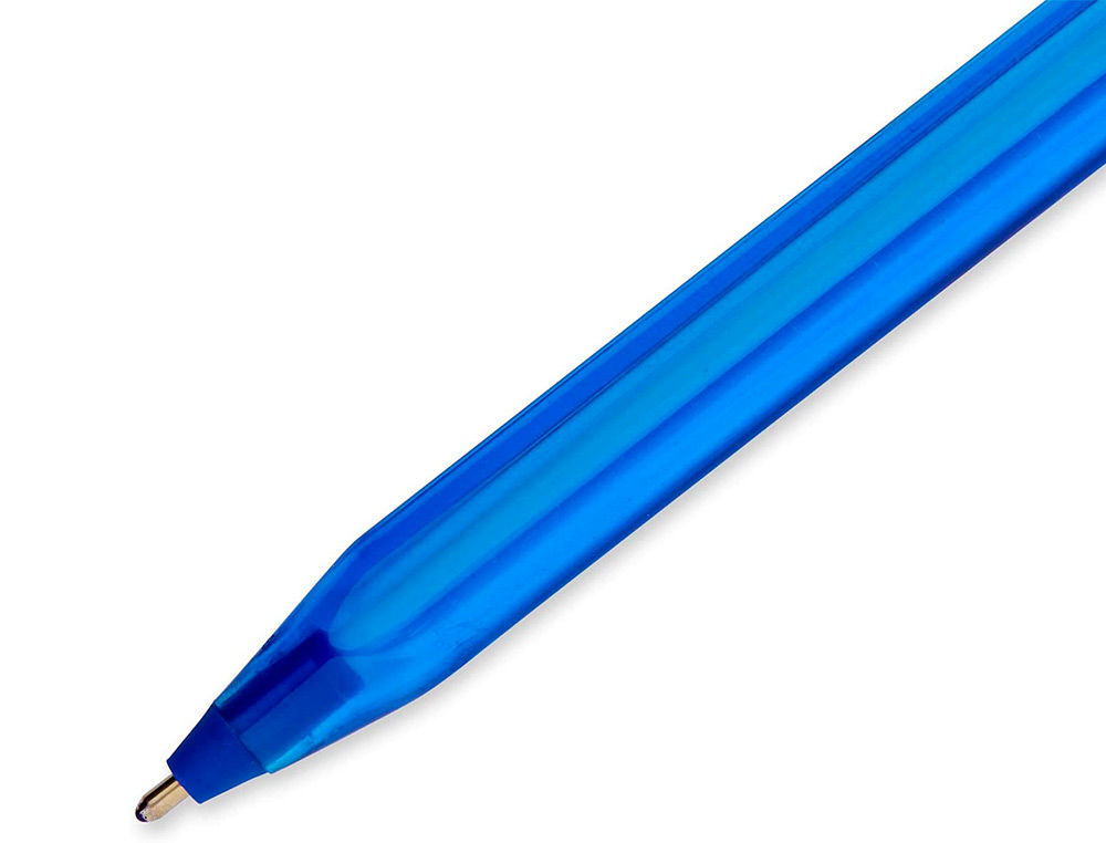 ESFEROGRAFICA PAPER MATE INKJOY 100 PONTA MEDIA TRAZO 1 MM AZUL