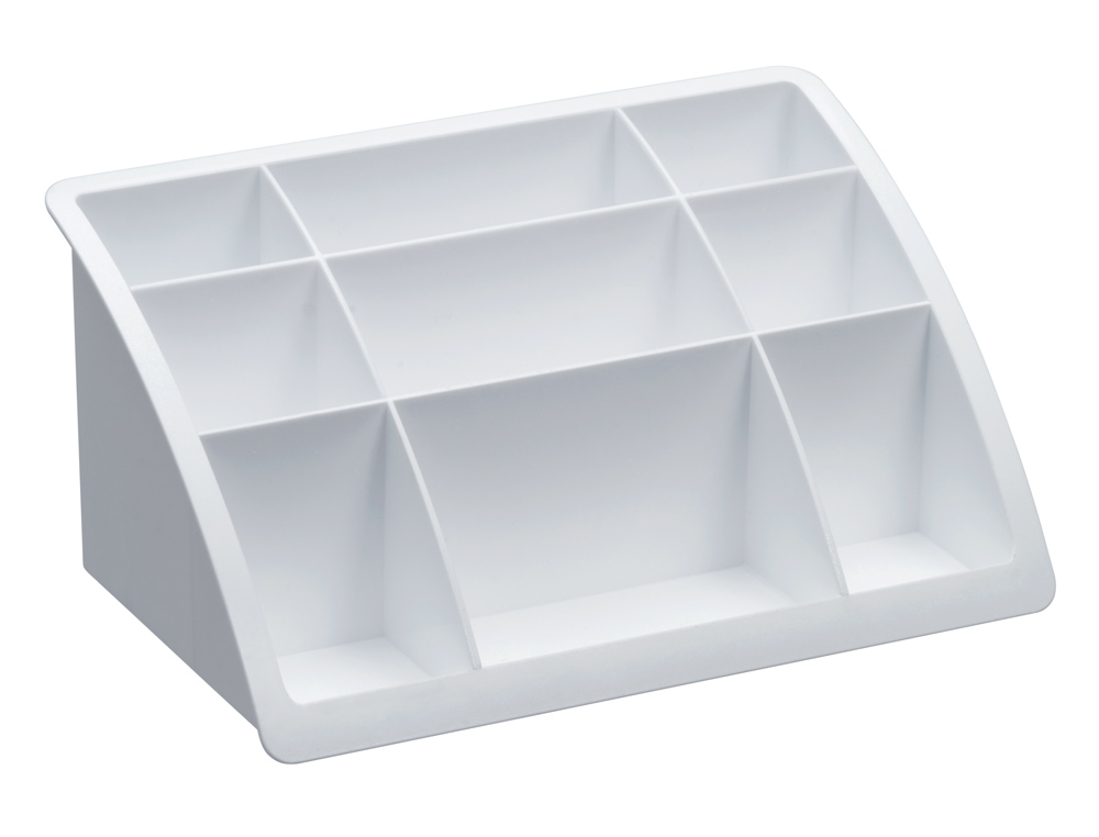 ORGANIZADOR DE SECRETARIA OFFISYS PLASTICO TIMELESS BRANCO 198X128X93 MM