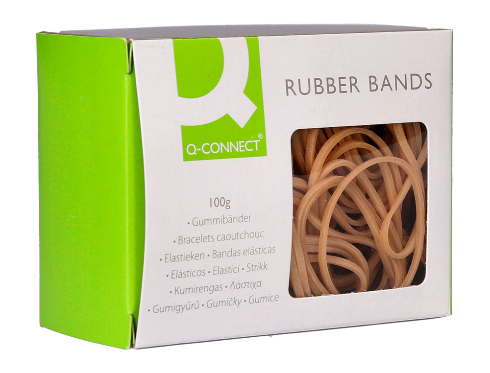 ELASTICOS Q-CONNECT 100 GR NUMERO 6
