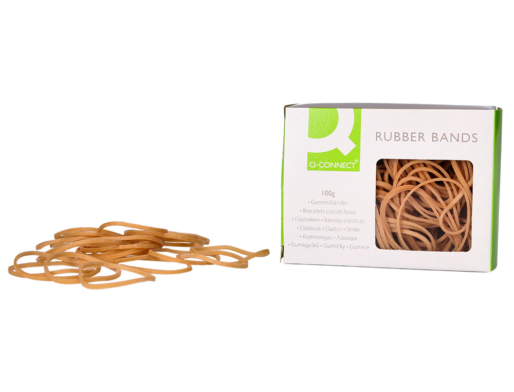 ELASTICOS Q-CONNECT 100 GR NUMERO 6