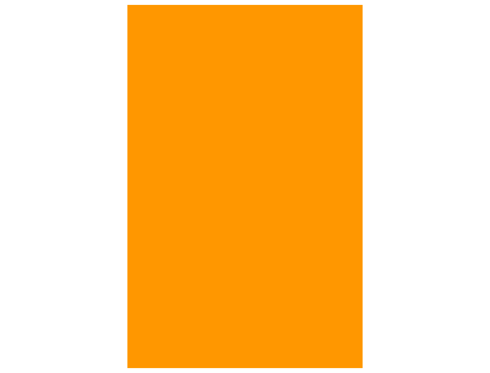 CARTOLINA GUARRO DIN A3 LARANJA FLUORESCENTE 185 GR PACK DE 50 FOLHAS